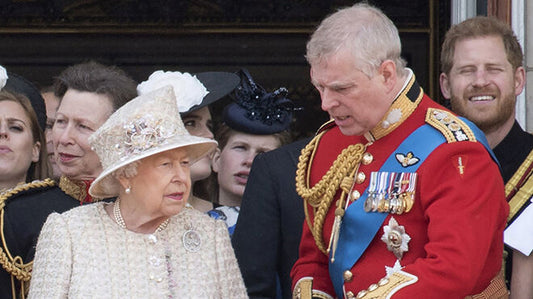 Prince Andrew dropped by Queen Elizabeth