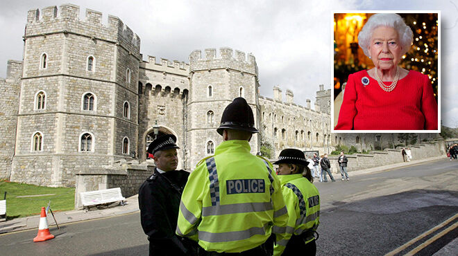 Elizabeth II in danger? A person armed with a crossbow breaks into Windsor to assassinate the Queen.