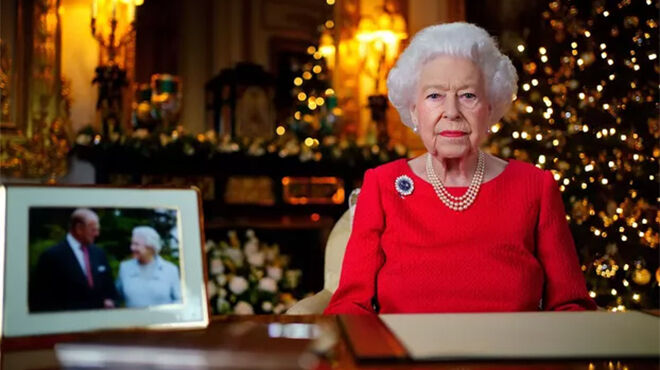 My late Philip: Elizabeth II delivered a moving speech during her Christmas greeting